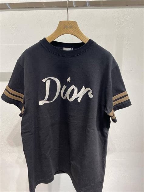 t shirt dior beige|christian dior ladies t shirt.